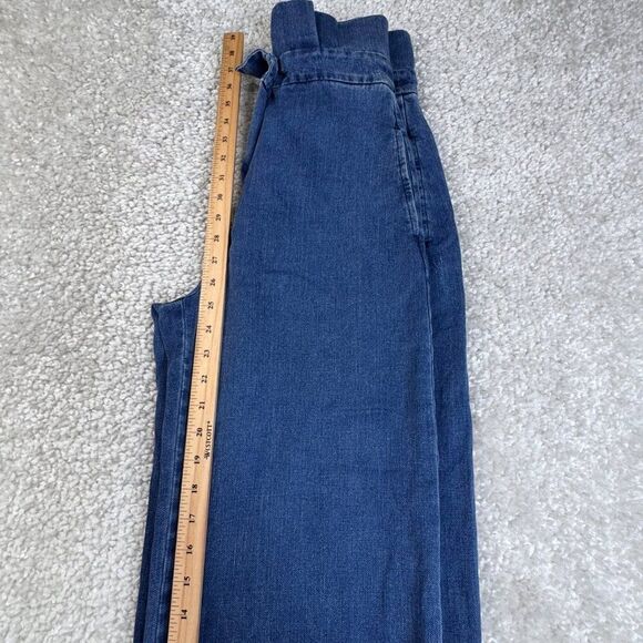 Mara Hoffman Nikko Wrap Wide Leg Crop Jean - Picture 10 of 12